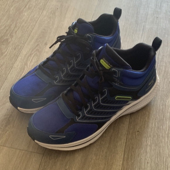 Skechers Other - Skechers Blue and Black Running Shoes